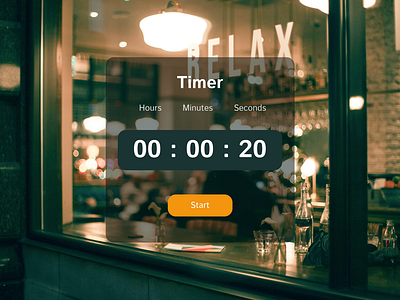 Daily UI 014 - Countdown Timer buttons daily ui design hours minutes seconds timer ui