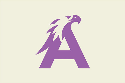 Modern Letter A with Eagle Head Logo animal animal logo branding eagle logo business eagle logo design logo digital art eagle eagle head logo eagle logo letter a letter a eagle logo logos modern letter modern logo personal logo typography vector eagle vector logo