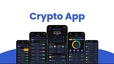 Cryptocurrency App Design crypto