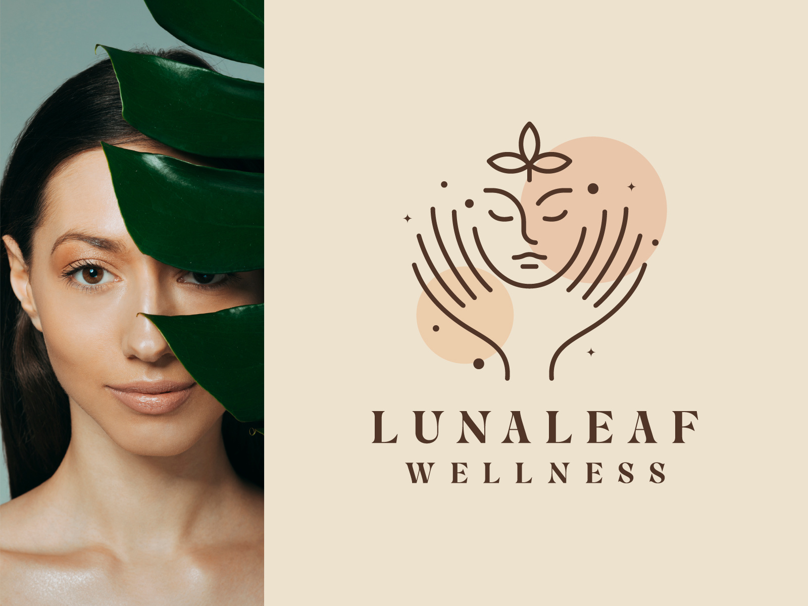 Luna Leaf Wellness Branding | Health & Wellness branding by Sprixo on ...