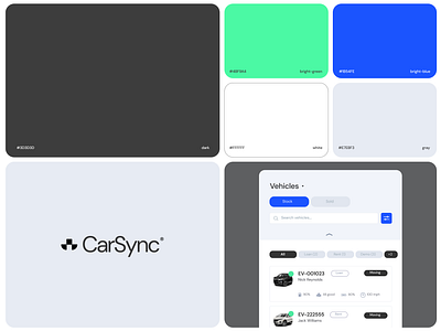 CarSync | Cars Sales Platform home list table ui