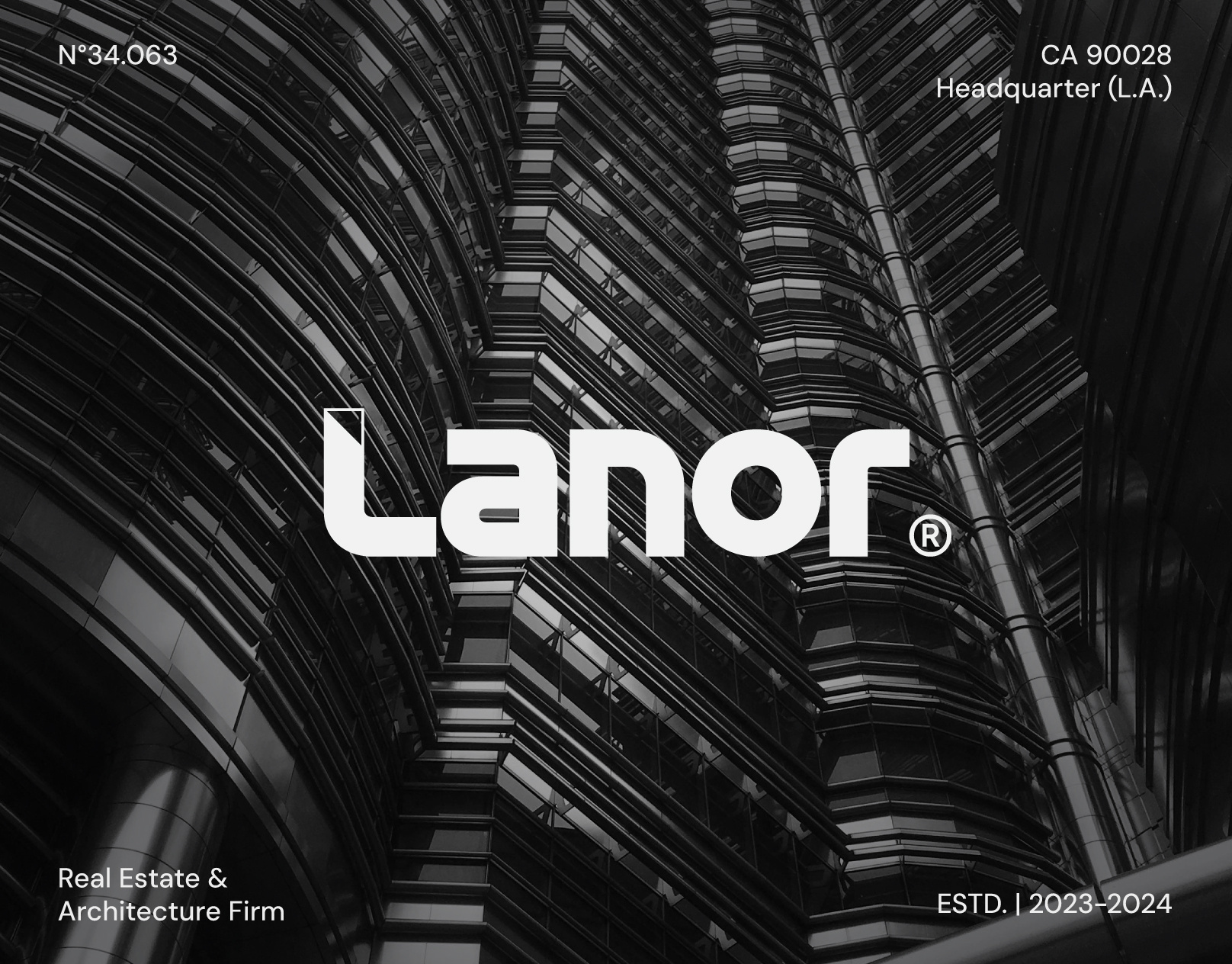 Lanor® - Logo Design I Real Estate Business Branding architecture brand design brand identity branding business identity construction construction logo construction logo design corporate branding corporate identity identity design logo logo branding logo design real estate real estate logo real estate logo design visual identity