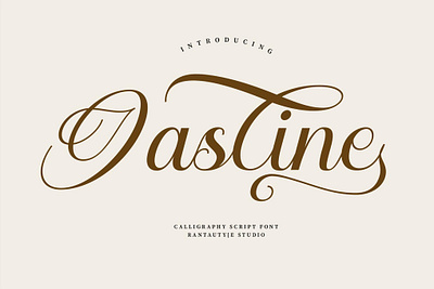 Jasline Calligraphy Script Font design designer font fonts jasline calligraphy script font typeface typography