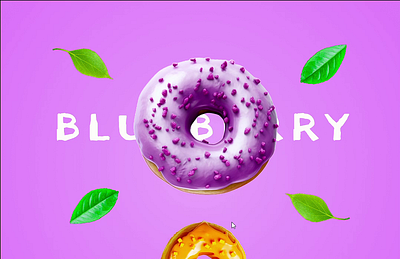 Video Tutorial of website flow (Donut Website) 3d branding graphic design ui