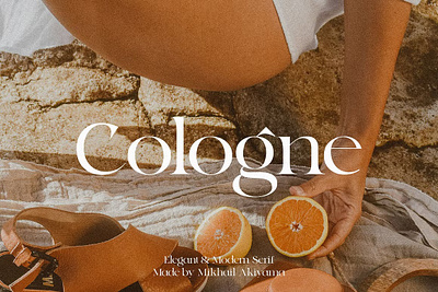Cologne - Elegant & Modern Serif cologne elegant modern serif design designer font fonts typeface typography