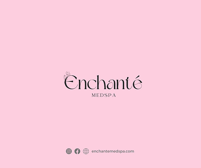 Enchante Brand Identity branding graphic design graphics logo posts social media
