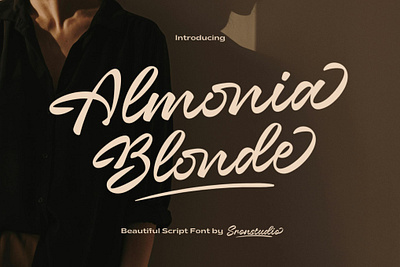 Almonia Blonde – Beautiful Script design designer font fonts typeface typography