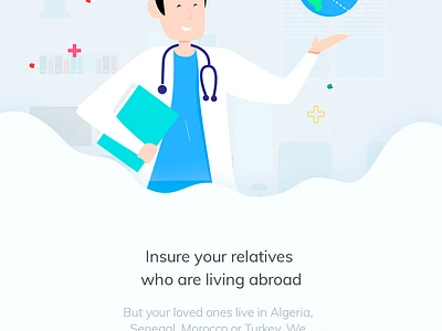 iPad app + InVision prototype app doctor figma health illustration insurance invision prototype ipad app messenger payments ux ui