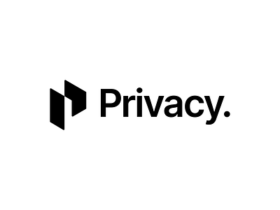 Privacy – Logo Design abstract bold branding geometric graphic design letter p logo logo design mark minimal modern p p logo privacy security simple timeless