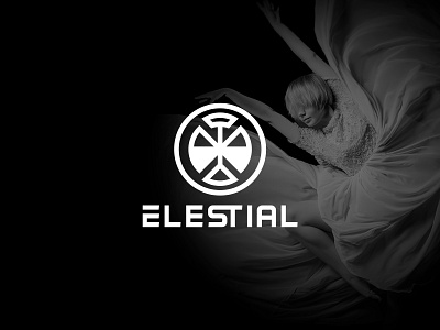 Elestial Logo Design brand identity branding custom logo ethereal identity design logo logo concept logo design logo designer logodesign logotype mark minimal minimalist logo modern visual identity wing