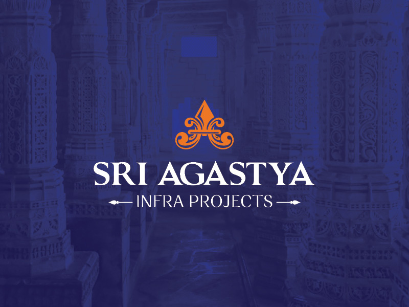 SRI AGASTYA INFRA PROJECTS branding brochures design graphic design illustrations logo motion graphics ui ux