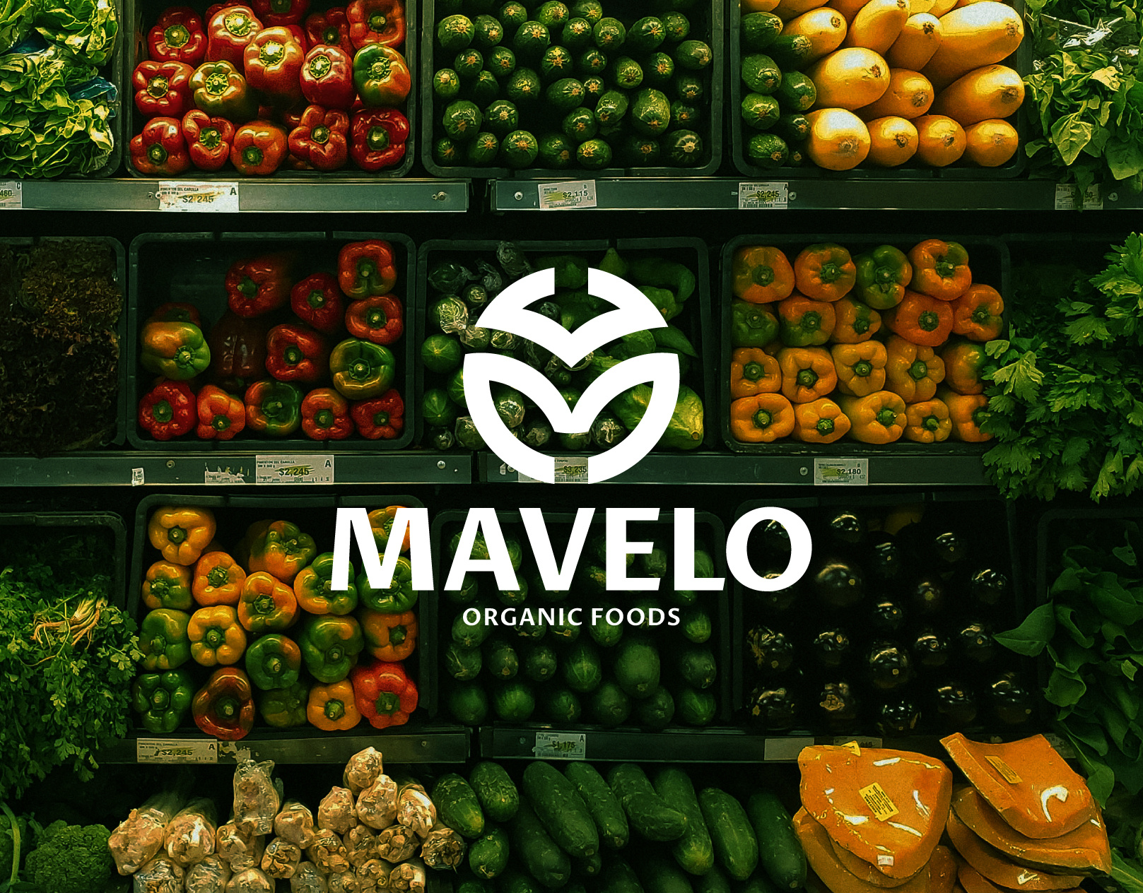 Mavelo® - Logo Design I Organic Food Branding agriculture agriculture logo brand design brand identity branding corporate branding corporate identity farm branding farming farming logo identity design logo logo branding logo design organic organic food organic logo visual identity