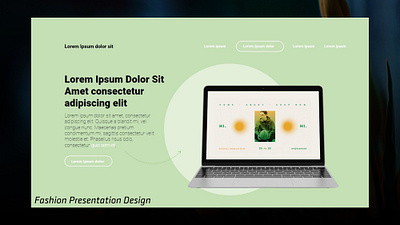 Fashion template design presentation design presentation template design template presentation template