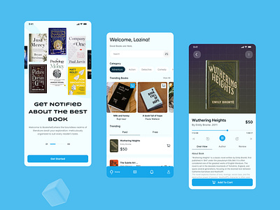 Books App Design app appdesign design e commerce figmadesign freelancedesigner landingpage mobile mobileapp mockup ui uidesign ux uxdesign uxui
