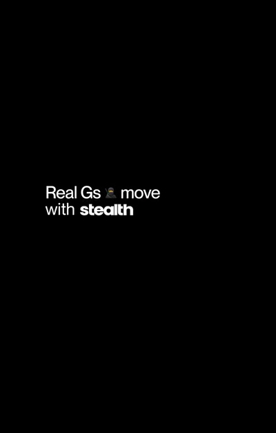 Real Gs move with stealth animation branding design graphic design logo motion graphics ui