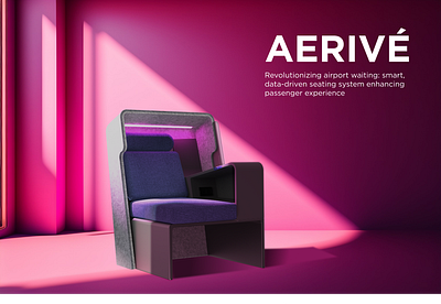 Industrial Design | Smart Airport Furniture | Modular Design graphic design industrial design product design