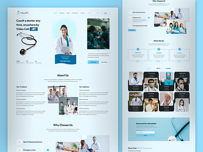 Health Website Design design e commerce freelancedesigner landingpage ui uidesign uidesigner ux webdesignservice webdesigntips websitedesigning websitedesigns