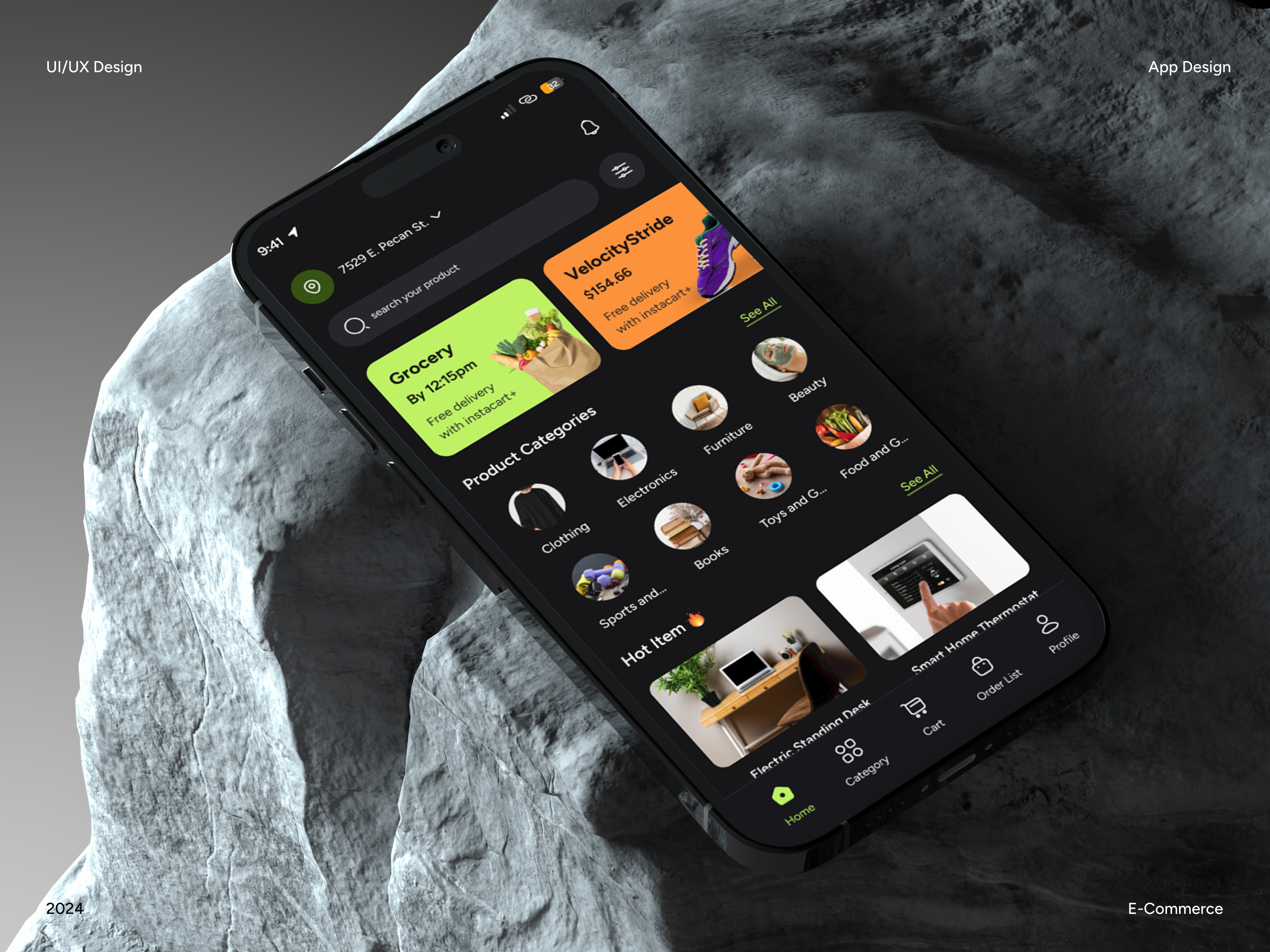 E-Commerce Shop Mobile App UI Design app design app design ui app ui design e commerce e commerce app ecommerce ecommerce app figma mobile app mobile app design mobile app ui online shop online store ui ui design uiux ux