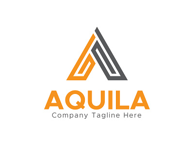 A / Letter /Aquila logo a logo aquila logo desikgn traingle logo
