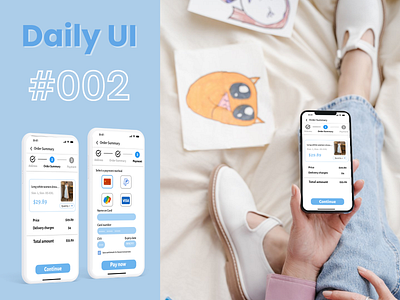 #DailyUI 002 - Credit Card Checkout challenge day 2 credit card checkout daily ui day 2 figma ui ui ux ux