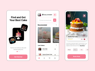 Find Your Perfect Cake: Online Cake Ordering App foodorderingapp