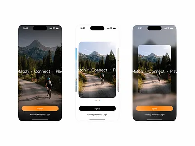 Welcome 🧘 app jimdesigns jimdesigns.co product design ui welcome