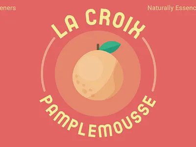 La Croix Label Concept Design graphic design packaging