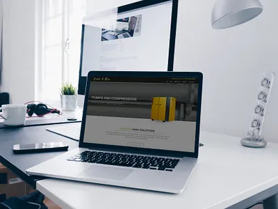 Sabol & Rice Website Concept ui web design