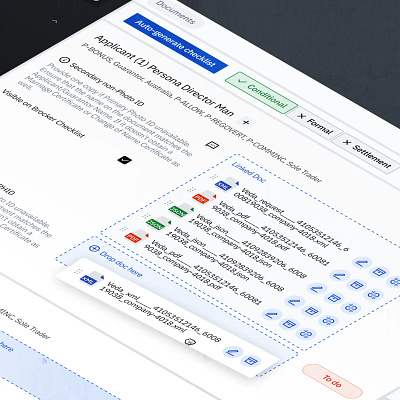 UNO redesign - Home mortgage broker platform | Details dash dashboard details docs documents home loan mortgage saas shot table ui ui kit