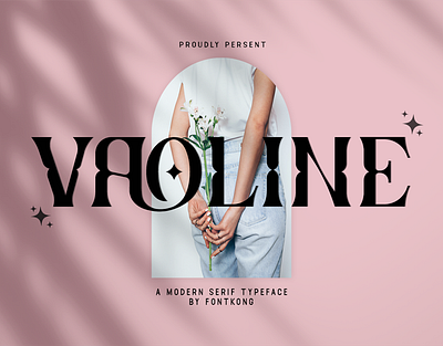 Vaoline Modern Classy Unique Serif Font branding design font handwritten illustration italic logotype script typeface ui