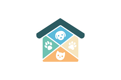 Pet Veterinary Simple Logo for Business 3d animation app branding design graphic design illustration logo logo loom logo looom motion graphics pet pet veterinary typography ui ux vector veterinary