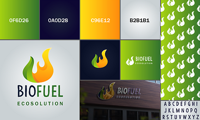 Biofuel branding design economy fuel graphic design illustration logo photoshop presentation