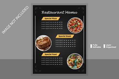 Food Menu Design Template, Menu Design design foodmenudesign menu menudesign