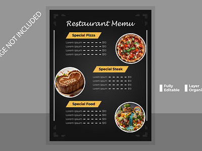 Food Menu Design Template, Menu Design design foodmenudesign menu menudesign