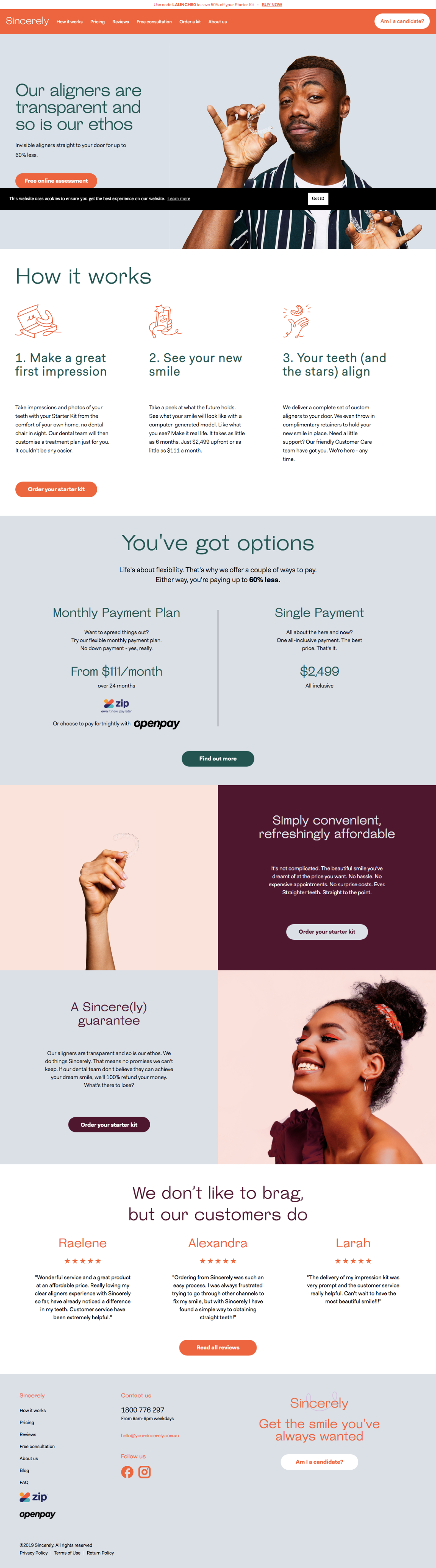 Dental aligners website UX/UI designs aligners dental care ecommerce figma home page design ui ux ux ui web design webflow