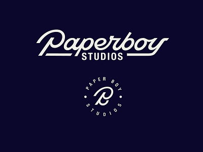 Paperboy art calligraphy casual clothung custom fashion flow handwritten lettering logo luxury modern monogram script signature solid sophisticated type unique wormark