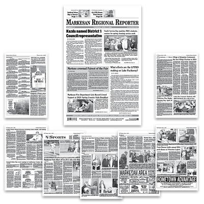Newspaper brand design image use indesign layout news print newsletter newspaper periodical print typography
