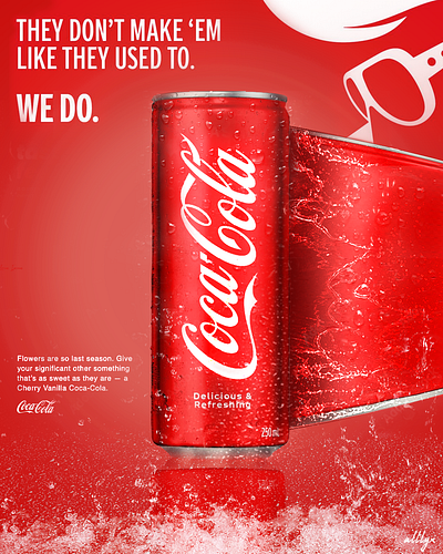 Creative Advertisement for Brand - Coca Cola 3d advertisement animation branding design graphic design illustration logo motion graphics movie poster ui vector