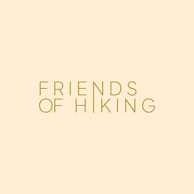 Friends Of Hiking / Outdoor Brand & Website adventure brand design brand identity branding camp logo naming outdoors startegy ui website