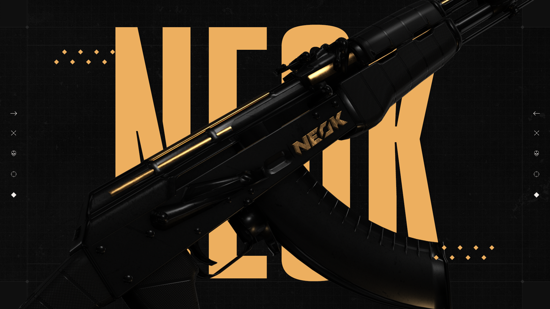 Neok Branding & Stream Package 3d animation branding counter strike cs2 esports graphic design logo motion graphics stream stream pack twitch twitch overlay twitch pack