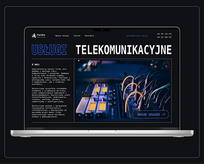 Polish telecommunications company's website design analysis design concept design thinking figma ui user experience design user interface design ux web design website