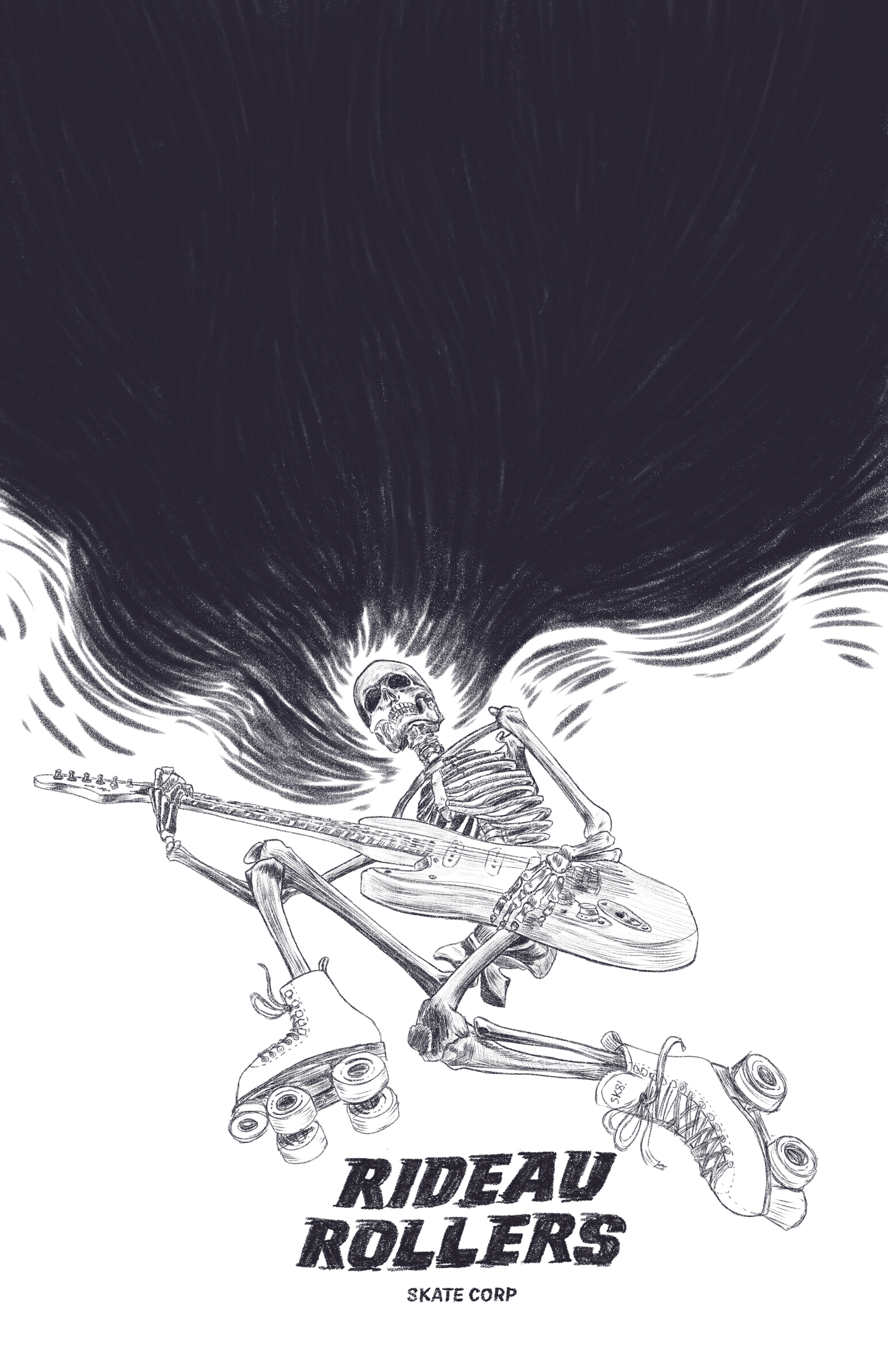Example of Roller Skelly show poster