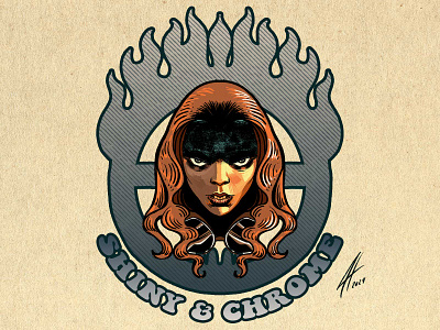 Furiosa Badge branding design furiosa graphic design illustration mad max