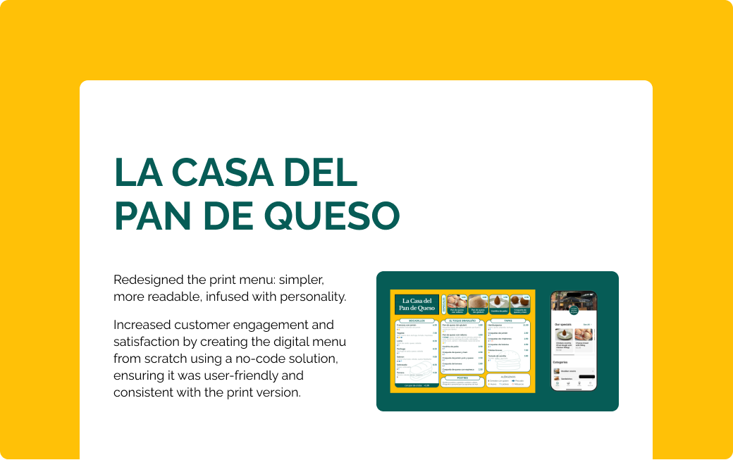 Case Study: Cafe-Bar Menu Redesign branding graphic design menu redesign restaurant