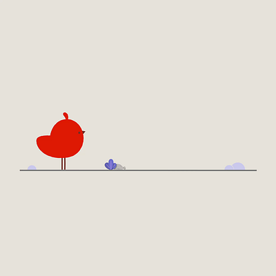 Minimal Bird-Animation principles animación animation bird minimal motion