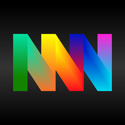 NNN 3d branding graphic design logo