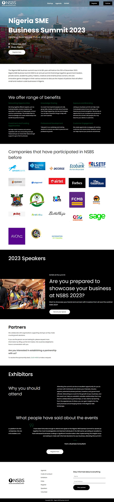 Nigeria SME Business Summit