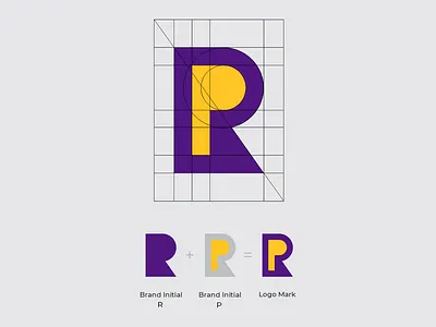Royaluxe Prints & Supplies Enterprises - Logo Presentation color psychology initials logo logo combination logo variation mood rp