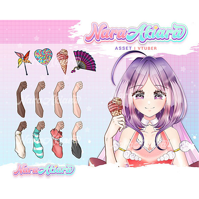 Enhance Your Vtuber Performa with Vtuber Hand Assets V1 Bundle C customassets