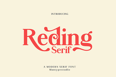 Reding design designer font fonts reding typeface typography